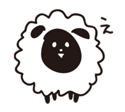 lumpy sheep sticker #1323869