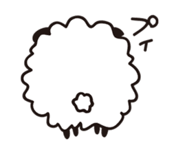 lumpy sheep sticker #1323873