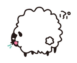 lumpy sheep sticker #1323885