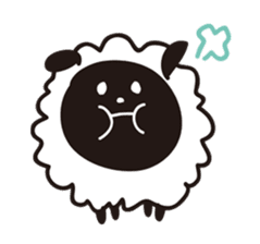 lumpy sheep sticker #1323887