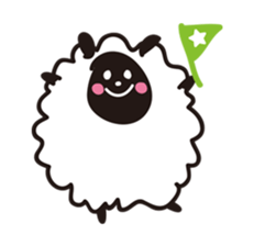 lumpy sheep sticker #1323892