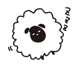 lumpy sheep sticker #1323900