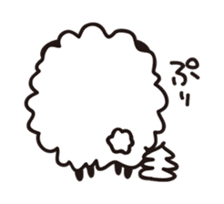 lumpy sheep sticker #1323905
