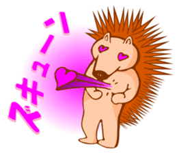 Hedgehog HARIHARI sticker #1324029