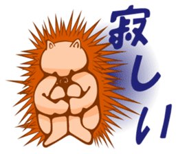 Hedgehog HARIHARI sticker #1324042