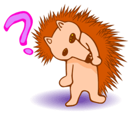 Hedgehog HARIHARI sticker #1324053