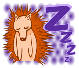 Hedgehog HARIHARI sticker #1324064