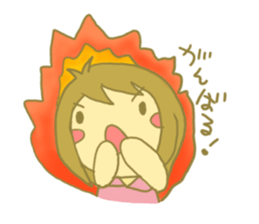 sprightly girl. sticker #1324209