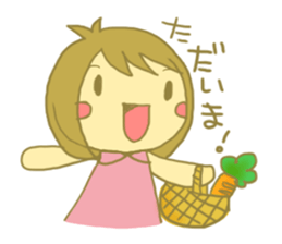 sprightly girl. sticker #1324211