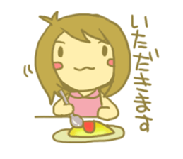 sprightly girl. sticker #1324215