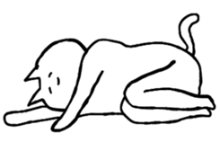 CAT & HAMSTER sticker #1324240