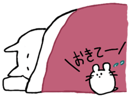 CAT & HAMSTER sticker #1324257