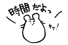 CAT & HAMSTER sticker #1324258