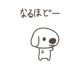 Cute PUPPY & Your conversation . sticker #1324394