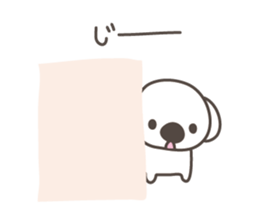 Cute PUPPY & Your conversation . sticker #1324416