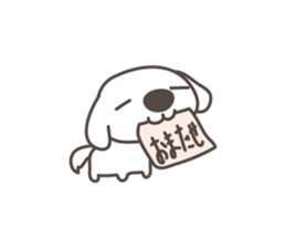 Cute PUPPY & Your conversation . sticker #1324421