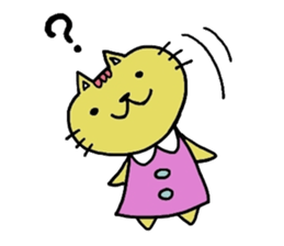 catmonkeybirdrabbit sticker #1324950