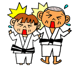 judo brothers sticker #1325358