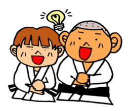 judo brothers sticker #1325364