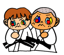 judo brothers sticker #1325367