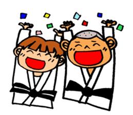 judo brothers sticker #1325371