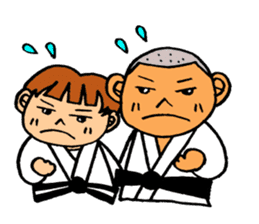 judo brothers sticker #1325381