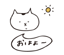 shirotama of yuru-cat sticker #1325386
