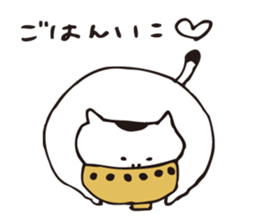 shirotama of yuru-cat sticker #1325391