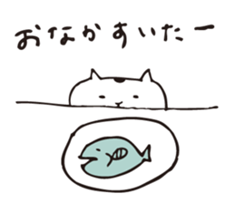 shirotama of yuru-cat sticker #1325397