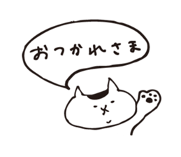 shirotama of yuru-cat sticker #1325401