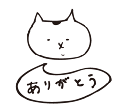 shirotama of yuru-cat sticker #1325419