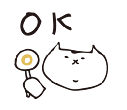 shirotama of yuru-cat sticker #1325422