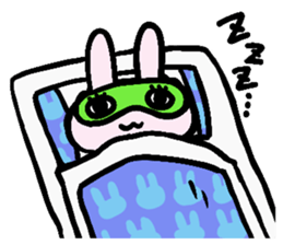 rabbit and bear sticker #1326115