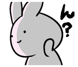 rabbit and bear sticker #1326131