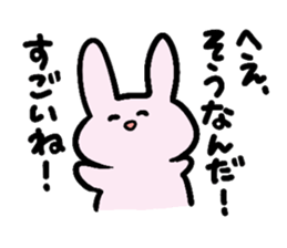 rabbit and bear sticker #1326140