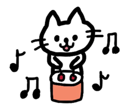 Japanese cute cats sticker #1326425