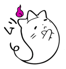 The ghost of cat. sticker #1326732