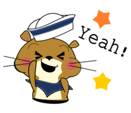 Orange-peanut sticker #1326751