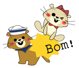 Orange-peanut sticker #1326760