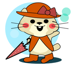 Orange-peanut sticker #1326770