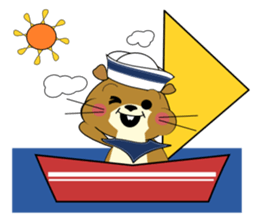 Orange-peanut sticker #1326771