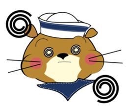 Orange-peanut sticker #1326776