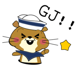 Orange-peanut sticker #1326777