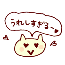 Talking cat sticker #1326924