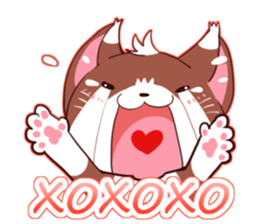 4cats(English) sticker #1327000