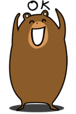 Hokkaido dialect (Bear series) sticker #1327158