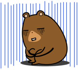 Hokkaido dialect (Bear series) sticker #1327163