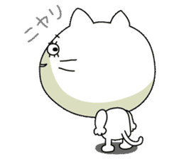 White cat Sticker 2 sticker #1327435