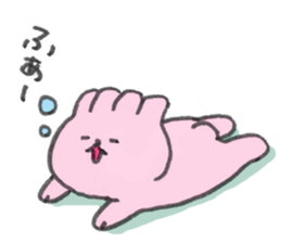 four ears rabbit sticker #1327510