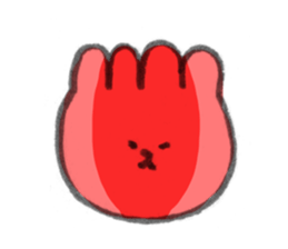 four ears rabbit sticker #1327526